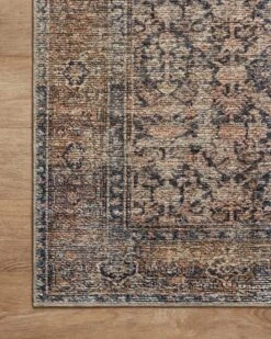 BIL-01 AL INK / SALMON -Loloi Rugs BILLBIL 01IKSM 25