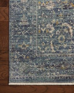 BRU-03 JS OCEAN / GOLD -Loloi Rugs BRADBRU 03OCGO 25
