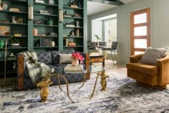 EH-03 GREY / NAVY -Loloi Rugs ELIXEH 03GYNV 5Broomscene hidden 5D 4