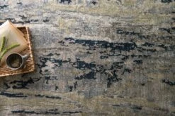 EH-03 GREY / NAVY -Loloi Rugs ELIXEH 03GYNV 5Broomscene 5D 2