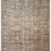 GER-06 AL BORDEAUX / ANTIQUE -Loloi Rugs GEORGER 06BDAN