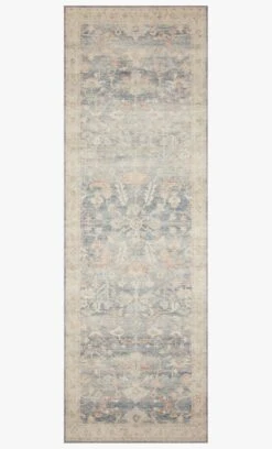 HTH-02 DENIM / MULTI 14 HTH-02 DENIM / MULTI -Loloi Rugs HATHHTH 02DEML 4