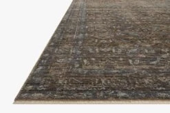 HER-14 LAGOON / TOBACCO -Loloi Rugs HERTHER 14LJTO 5Bhover 5D 18