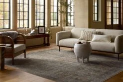 HER-14 LAGOON / TOBACCO -Loloi Rugs HERTHER 14LJTO 5Broomscene hidden 5D 5