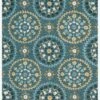 JL-37 TEAL / GOLD -Loloi Rugs JULIJL 37TEGO a334ecac bf70 4750 93e3 993d08303cc1