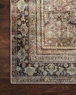 LAY-03 OLIVE / CHARCOAL -Loloi Rugs LAYLLAY 03OLCC 25
