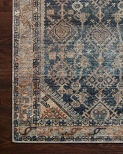 LEA-01 MH INDIGO / NATURAL -Loloi Rugs LNNALEA 01INNA 25