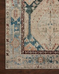 LEA-05 MH DENIM / SAND -Loloi Rugs LNNALEA 05DESA 25