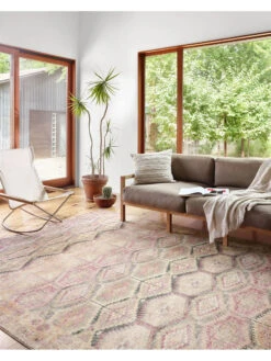 Layla LAY17 7'6" X 9'6" Rug By Loloi 9 Layla LAY17 7'6" X 9'6" Rug By Loloi -Loloi Rugs LOI LAYLA LAY17 06