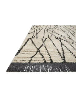 Alice Cream/Charcoal 9'2" X 13' Rug 9 Alice Cream/Charcoal 9'2" X 13' Rug -Loloi Rugs LOIDS ALICE ALI01 02