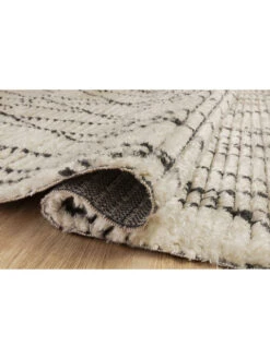 Alice Cream/Charcoal 9'2" X 13' Rug 10 Alice Cream/Charcoal 9'2" X 13' Rug -Loloi Rugs LOIDS ALICE ALI01 04