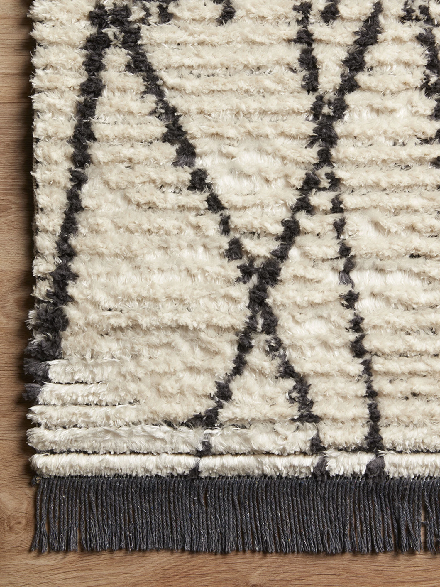 Alice Cream/Charcoal 9'2" X 13' Rug 7 Alice Cream/Charcoal 9'2" X 13' Rug - Image 5