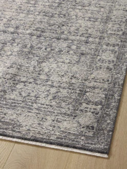 Alie Charcoal/Dove 11'6" X 15'7" Rug -Loloi Rugs LOIDS ALIE ALE03 CAHRCOAL 12