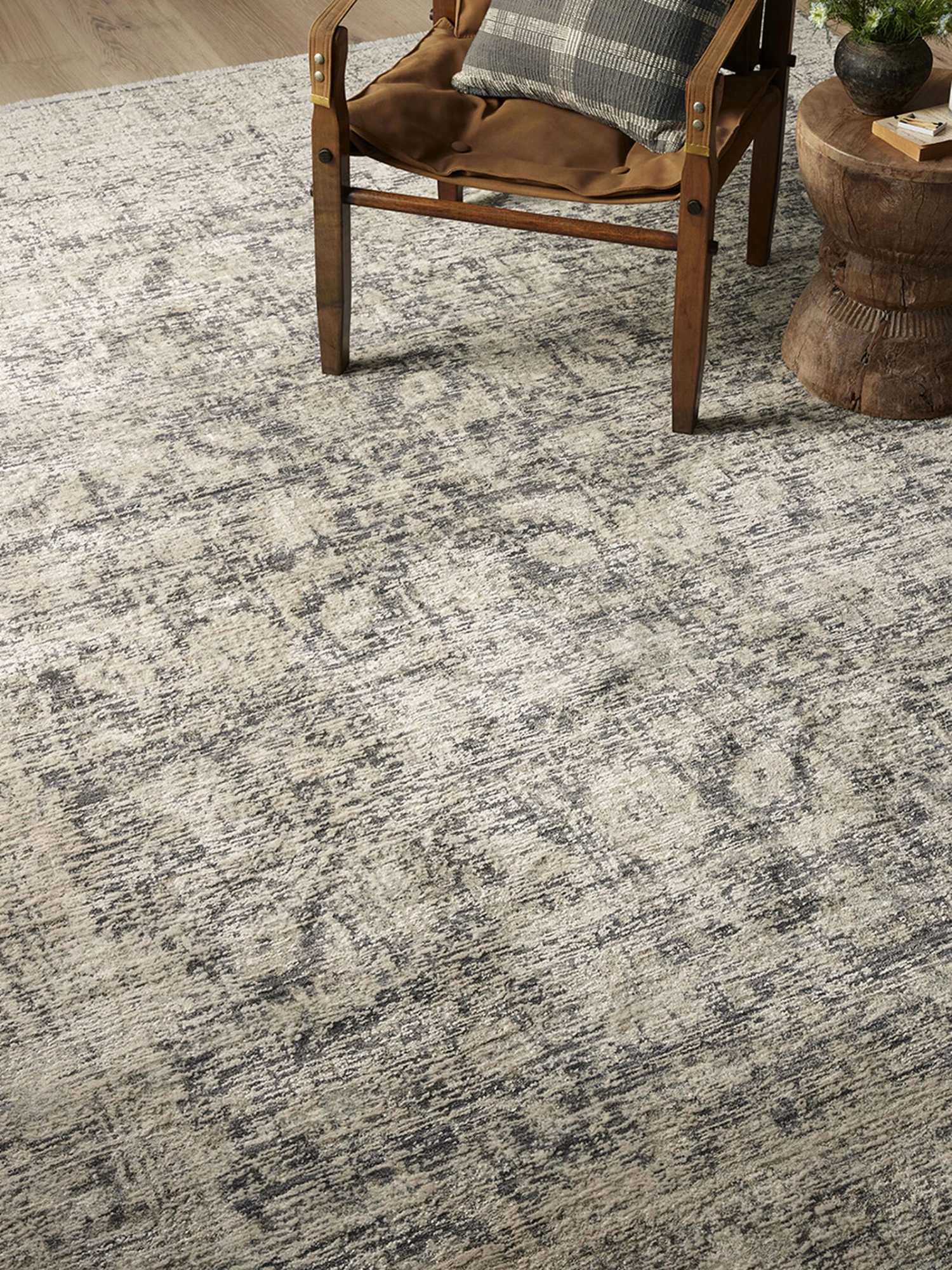 Alie Charcoal/Beige 9'6" X 13'1" Rug 6 Alie Charcoal/Beige 9'6" X 13'1" Rug - Image 4