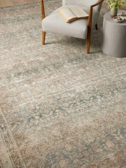 Aubrey Jade/Natural 10' X 14' Rug -Loloi Rugs LOIDS AUBREY AUB03 JADE 05