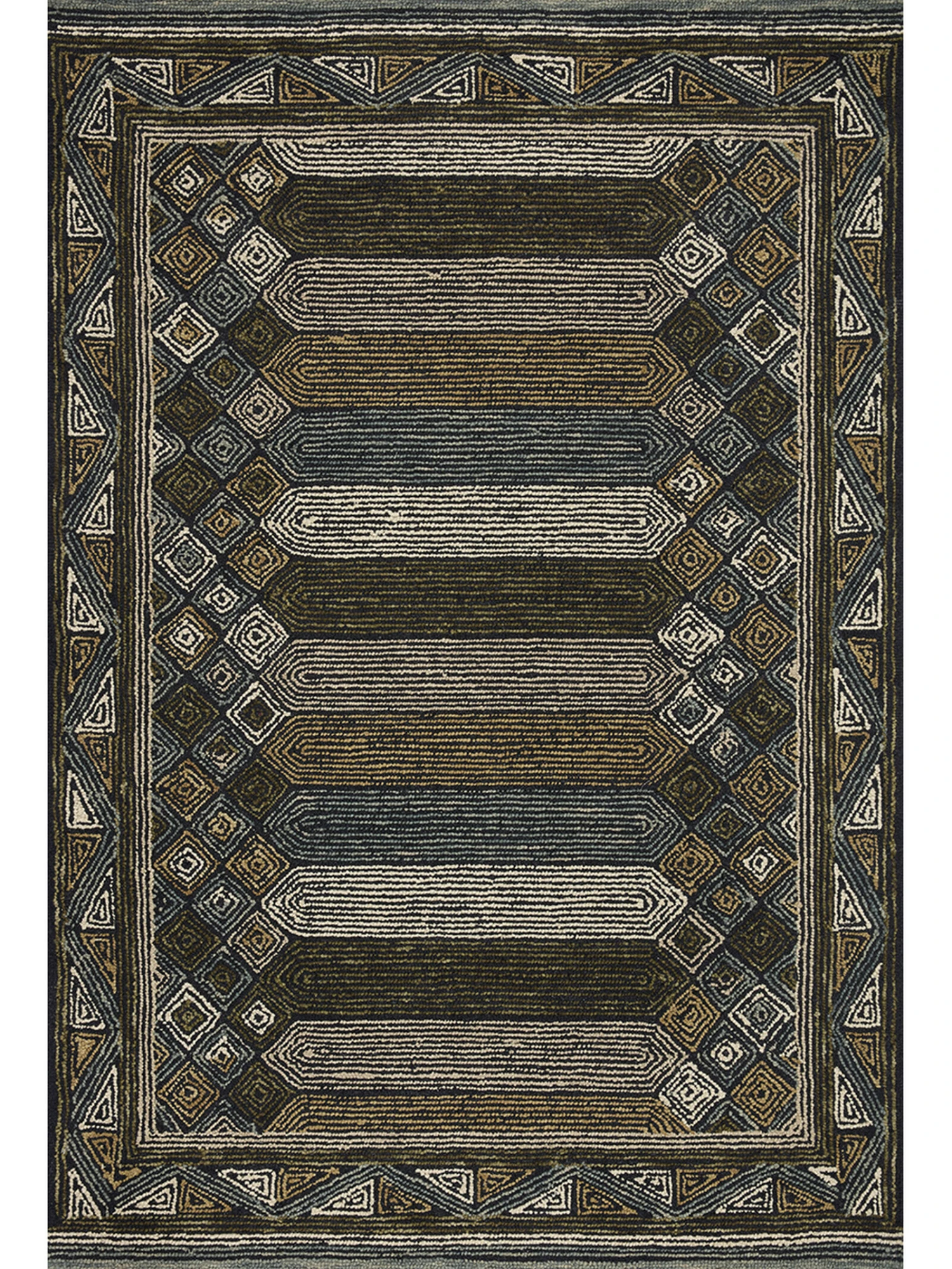 Berkeley Teal/Multi 9'3" X 13' Rug 3 Berkeley Teal/Multi 9'3" X 13' Rug