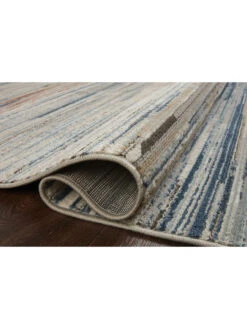 Bianca BIA08 Pebble/Multi 18" X 18" Sample Rug -Loloi Rugs LOIDS BIANCA BIA08 04