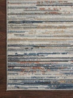 Bianca BIA08 Pebble/Multi 18" X 18" Sample Rug -Loloi Rugs LOIDS BIANCA BIA08 05