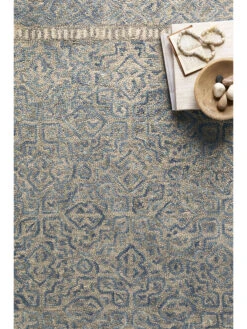 Boceto Grey/Denim 9'3" X 13' Rug -Loloi Rugs LOIDS BOCETO BOC02 GRAY 03