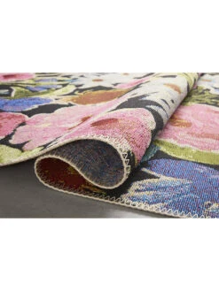 Botanical Black/Multi 10'6" X 13'9" Rug 16 Botanical Black/Multi 10'6" X 13'9" Rug -Loloi Rugs LOIDS BOTANICAL BOT01 BLACK 06