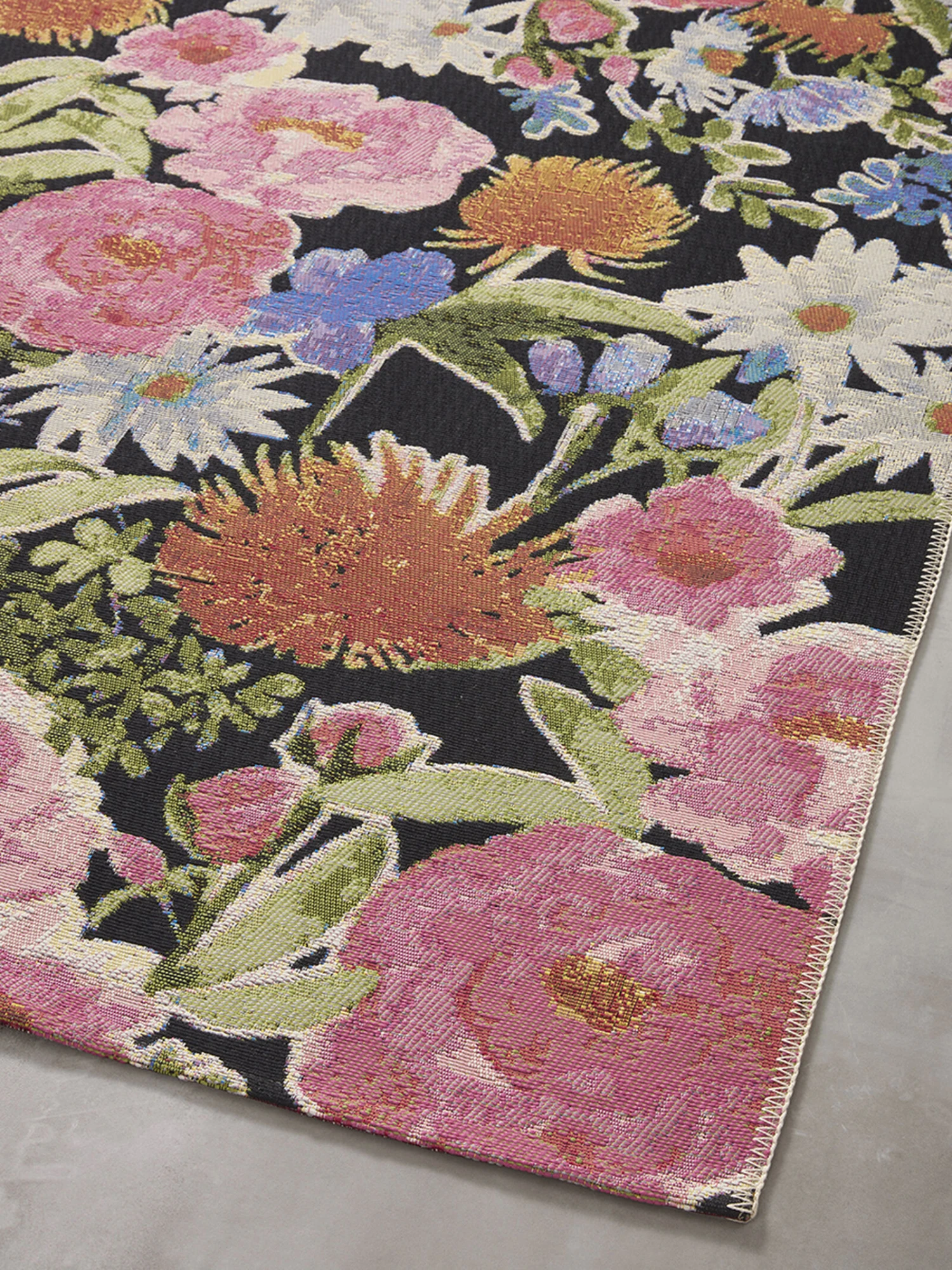 Botanical Black/Multi 10'6" X 13'9" Rug 11 Botanical Black/Multi 10'6" X 13'9" Rug - Image 9