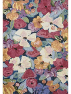Botanical Navy/Multi 10'6" X 13'9" Rug