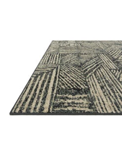 Bowery Midnight/Taupe 9'6" X 12'6" Rug -Loloi Rugs LOIDS BOWERY BOW01 02