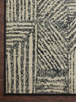 Bowery Midnight/Taupe 9'6" X 12'6" Rug -Loloi Rugs LOIDS BOWERY BOW01 07