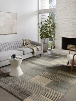 Bowery Storm/Taupe 9'6" X 12'6" Rug -Loloi Rugs LOIDS BOWERY BOW06 04