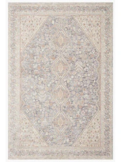 Carlisle Blue/Ivory 9'6" X 13'1" Rug