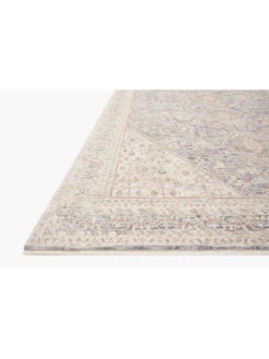Carlisle Blue/Ivory 9'6" X 13'1" Rug -Loloi Rugs LOIDS CARLISLE CAR03 BLUE 06