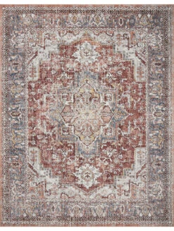 Cassandra Rust/Multi 9'3" X 13' Rug