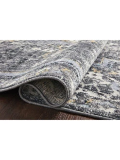 Cassandra Charcoal/Gold 9'3" X 13' Rug -Loloi Rugs LOIDS CASSANDRA CSN02