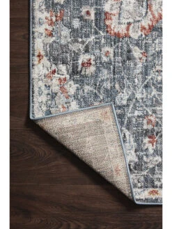 Cassandra Blue/Rust 9'3" X 13' Rug -Loloi Rugs LOIDS CASSANDRA CSN04 06