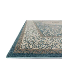 Century CQ01 9'6" X 13'" Rug -Loloi Rugs LOIDS CENTURY CQ01 BLUE 02