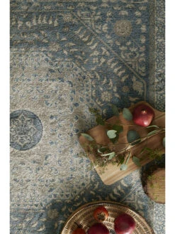Century CQ01 9'6" X 13'" Rug -Loloi Rugs LOIDS CENTURY CQ01 BLUE 04