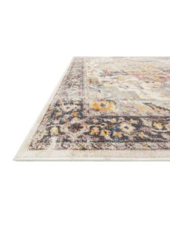 Clara Ivory/Charcoal 9'3" X 13' Rug -Loloi Rugs LOIDS CLARA CLA01 IVORY 02