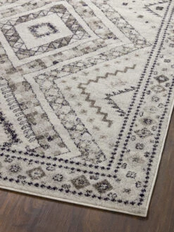 Eila Ivory/Grey 9'1" X 13' Rug -Loloi Rugs LOIDS EILA EIL03 04