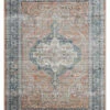 Elise Coral/Blue 9'9" X 13' Rug