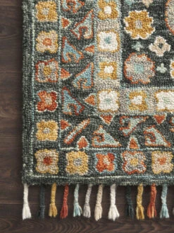 Elka Denim/Multi 9'3" X 13' Rug 9 Elka Denim/Multi 9'3" X 13' Rug -Loloi Rugs LOIDS ELKA ELK03 02