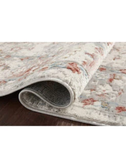 Estelle Ivory/Rust 9'3" X 12'10" Rug -Loloi Rugs LOIDS ESTELLE EST01 RUST 02