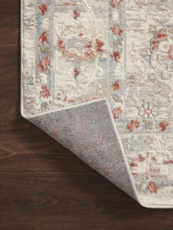 Estelle Ivory/Rust 9'3" X 12'10" Rug -Loloi Rugs LOIDS ESTELLE EST01 RUST 04