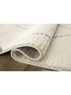 Fabian Ivory/Charcoal 9'2" X 13' Rug -Loloi Rugs LOIDS FABIAN FAB02 05