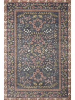 Fiore Navy/Rust 9' X 12' Rug