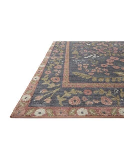Fiore Navy/Rust 9' X 12' Rug -Loloi Rugs LOIDS FIORE FIO01 RUST 02