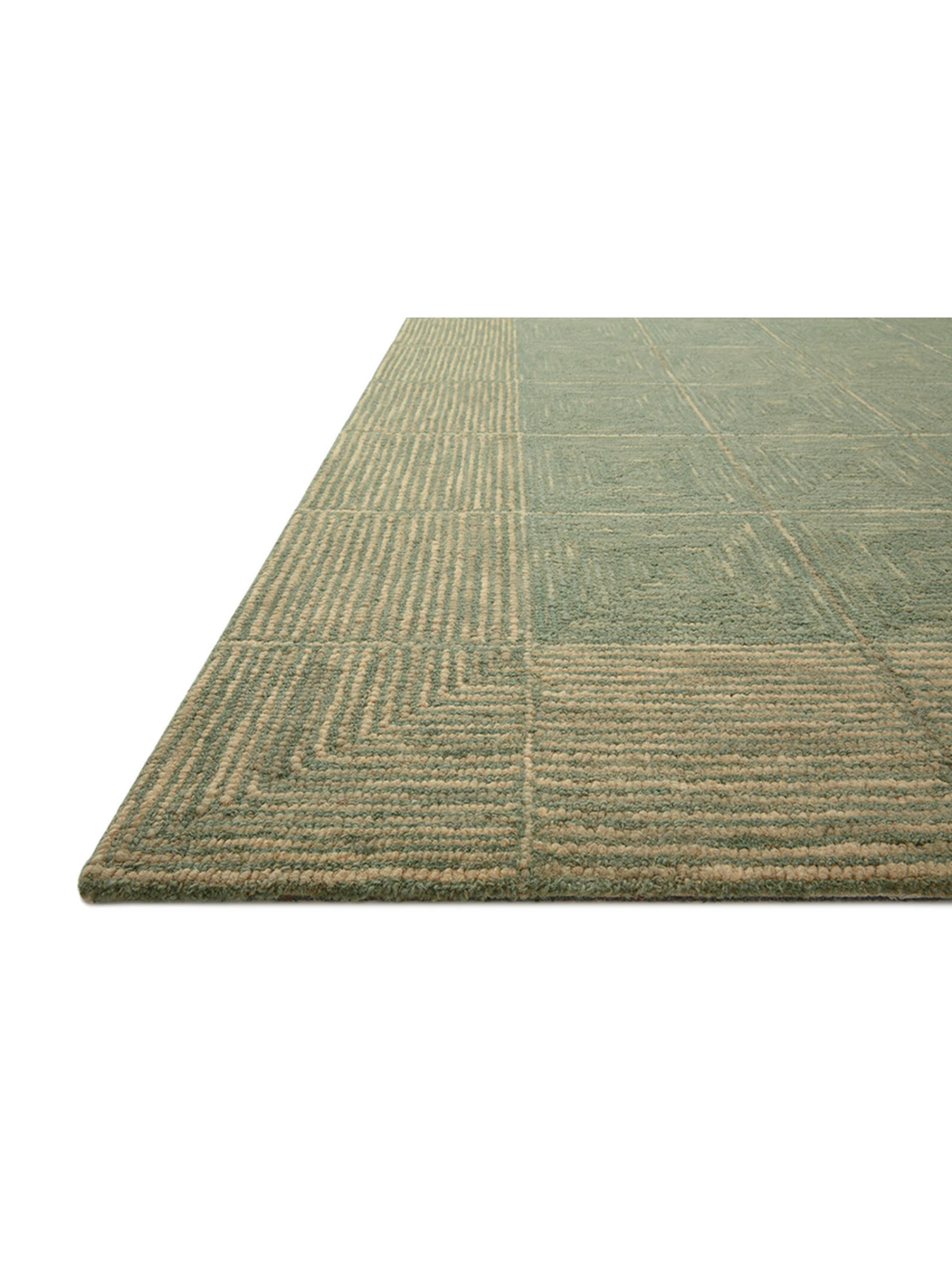 Francis Green/Natural 9'3" X 13' Rug 6 Francis Green/Natural 9'3" X 13' Rug - Image 4
