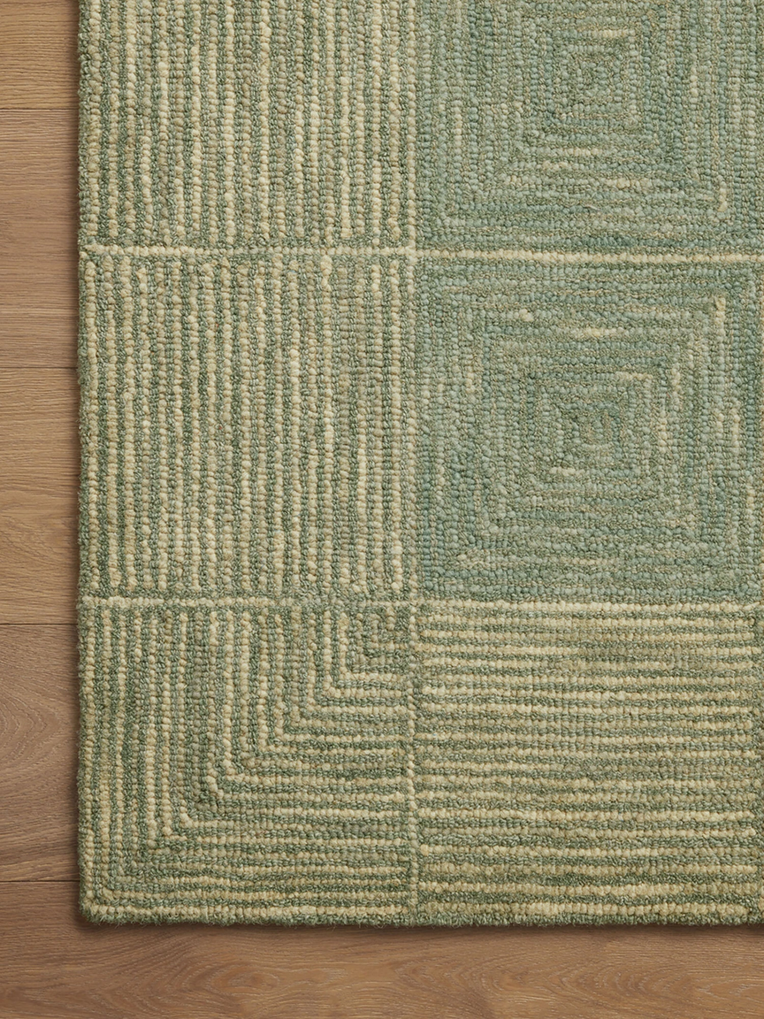 Francis Green/Natural 9'3" X 13' Rug 8 Francis Green/Natural 9'3" X 13' Rug - Image 6