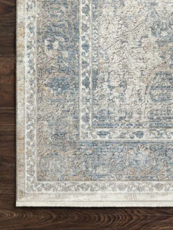 Gemma Sky/Ivory 9'6" X 12'6" Rug -Loloi Rugs LOIDS GEMMA GEM02 IVORY 03