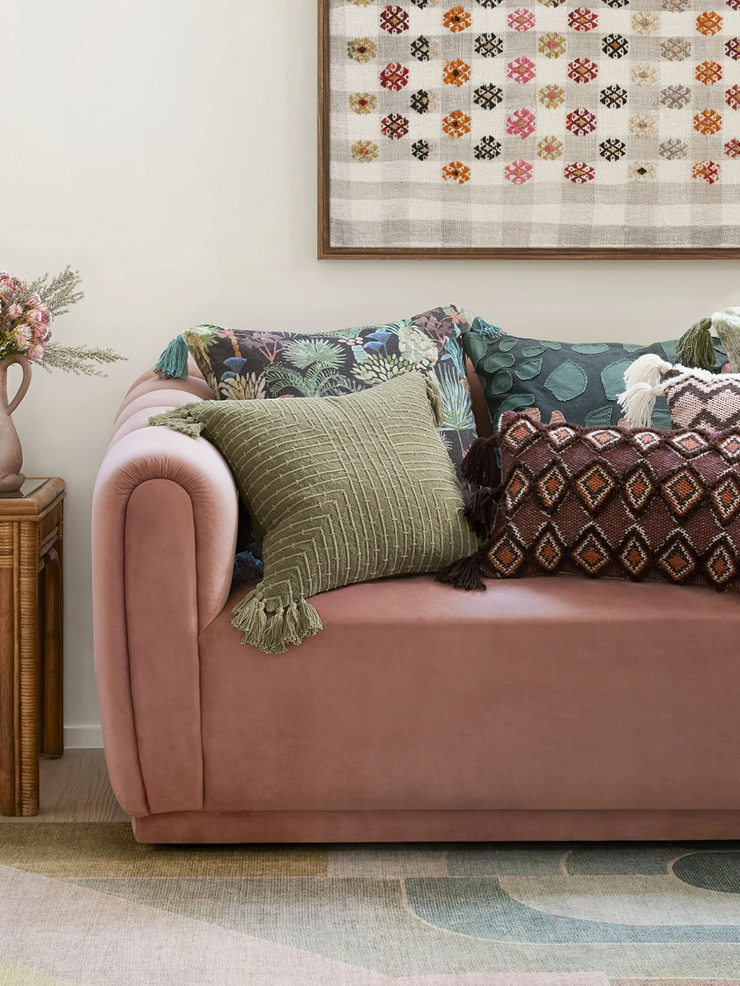 Good Morning Multi 18" X 18" Sample Rug 4 Good Morning Multi 18" X 18" Sample Rug - Image 2