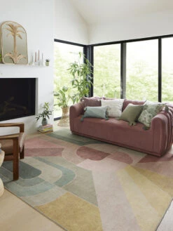 Good Morning Multi 18" X 18" Sample Rug 12 Good Morning Multi 18" X 18" Sample Rug -Loloi Rugs LOIDS GOODMORNING GM01 08